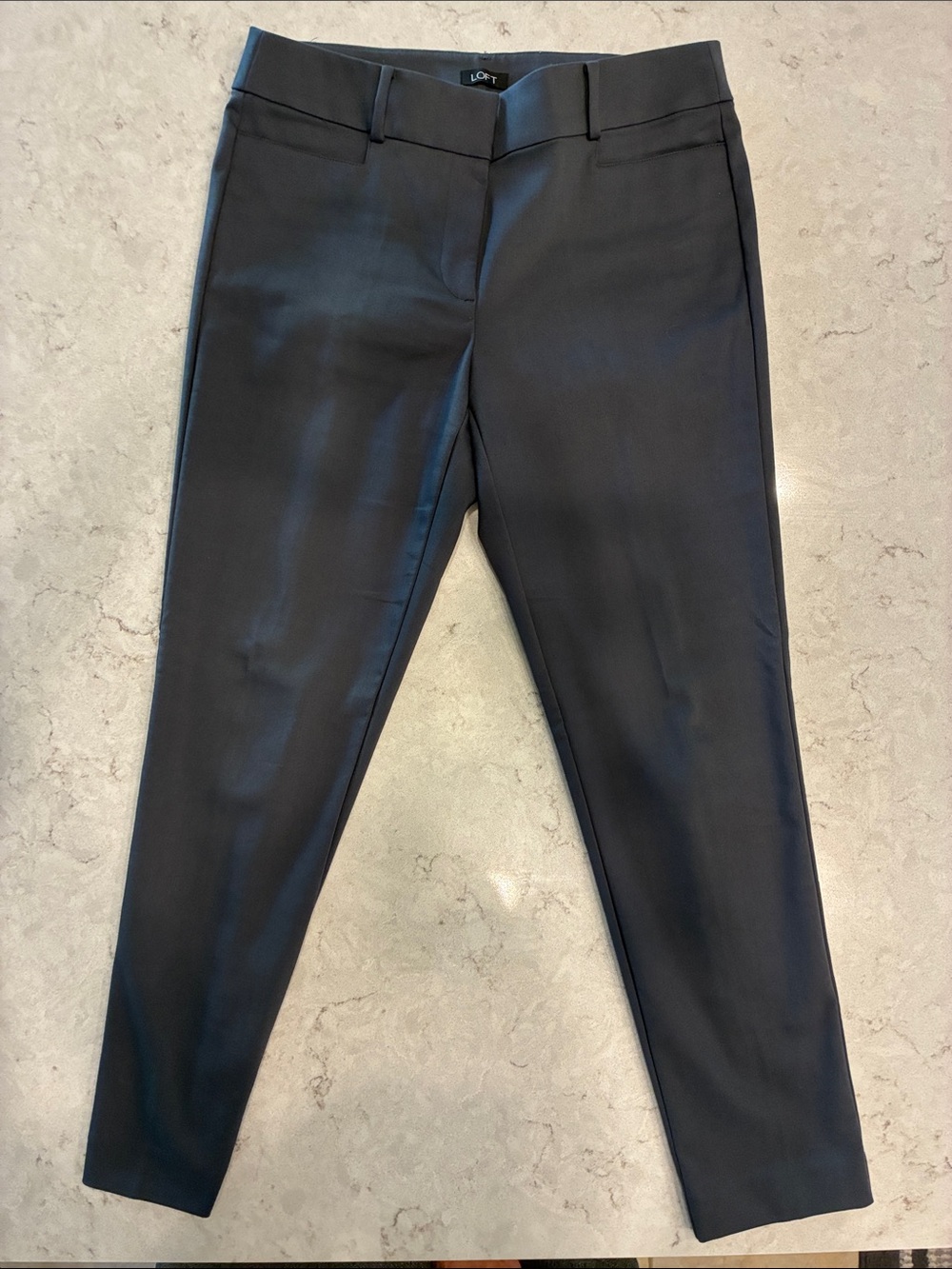LOFT Women's Skinny Dress Pants in Black